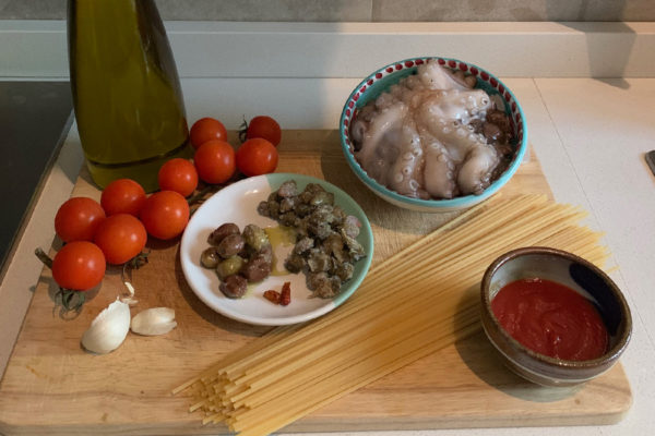 Il piacere del gusto 享受單純的美味 燉章魚義大利麵 