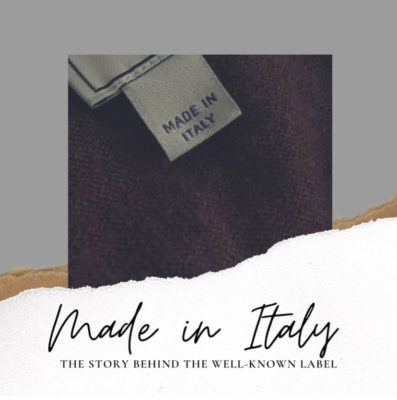 時尚產業 Made in Italy 義大利製造 品牌標背後的意涵